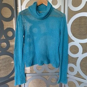 Free People merino wool cowl neck sweater
